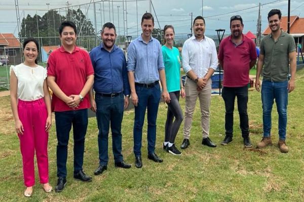 Diretores do Consamu visitam locais para Instalação da base do SAMU em Ouro Verde do Oeste