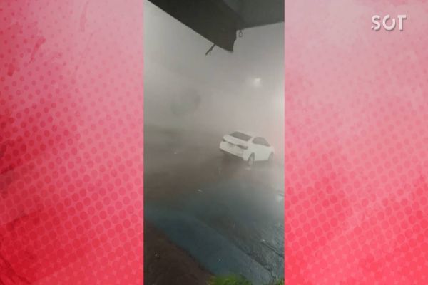 Imagem referente a notícia: Capanema enfrenta devastação após tempestade violenta