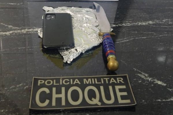 Pelotão de Choque da PM recupera celular roubado em Cascavel