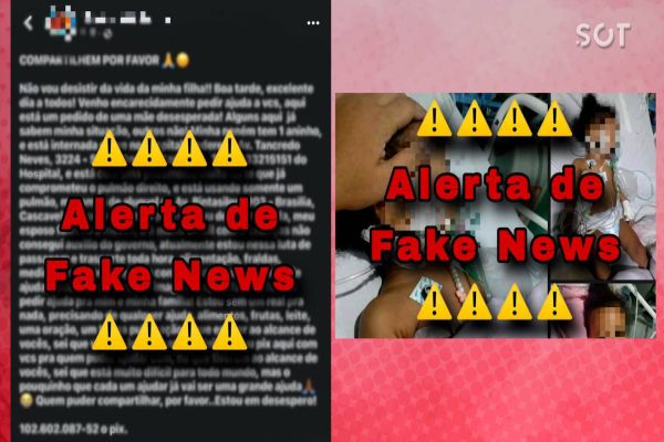 Hospital Universitário do Oeste do Paraná alerta sobre Golpe envolvendo suposta criança necessitada