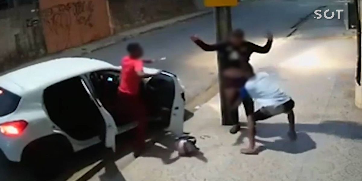 Em uma hora, homem é assaltado duas vezes, atropelado e obrigado fica só de cueca