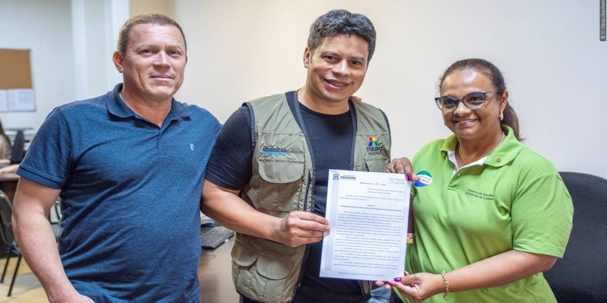 Educação Ambiental avança com protocolo de Projeto de Lei em Cascavel