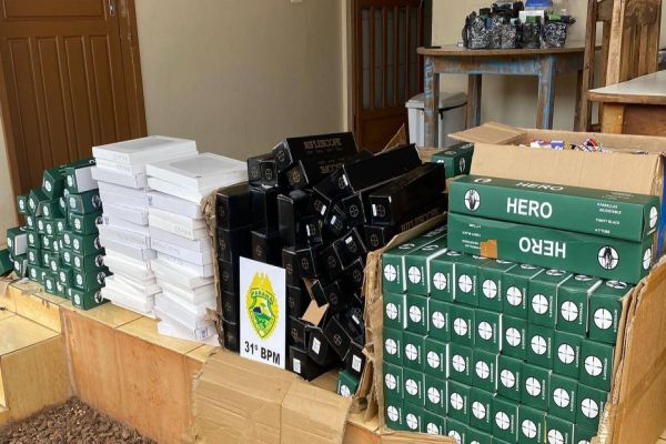 Polícia Militar apreende contrabando e descaminho em operação em Jesuítas