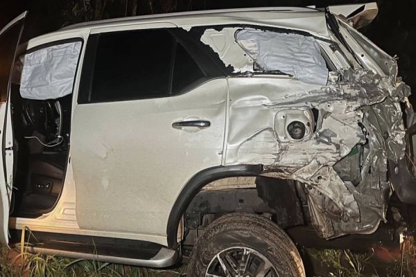 Deputado Gugu Bueno escapa Ileso de grave acidente de trânsito em Alto Piquiri