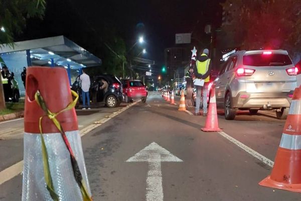 Lei Seca: 41 condutores embriagados foram flagrados durante Operação Bloqueio em Cascavel