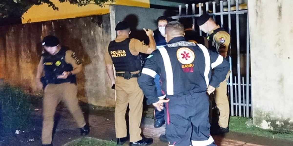 Jovem é assassinado a tiros de pistola, e filha de 3 anos é deixada na rua em Campo Mourão