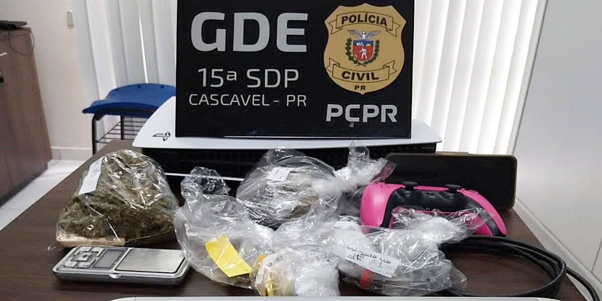 Operação da DH e GDE relacionada a homicídio e faz apreensões importantes em Cascavel