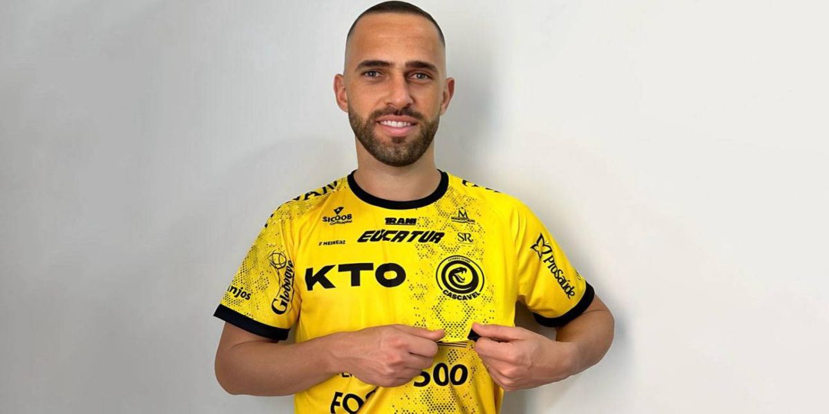 FC Cascavel anuncia contratação de atleta com passagens no Brasil, Portugal e Arábia Saudita