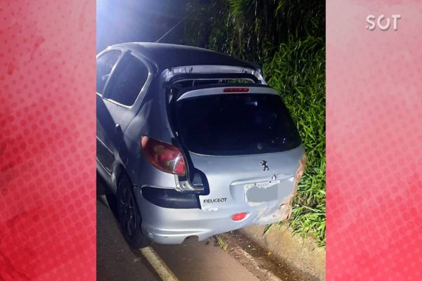 Duas mulheres ficam feridas após acidente na PR-484 em Quedas do Iguaçu