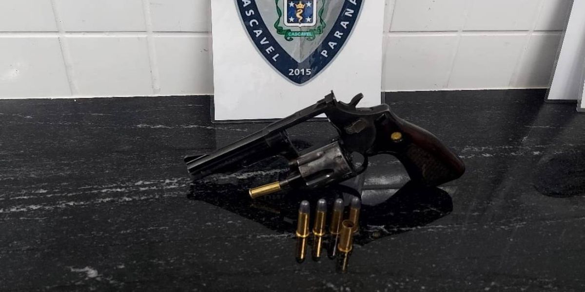 Guarda Municipal apreende jovem armado em operação no Bairro Alto Alegre em Cascavel