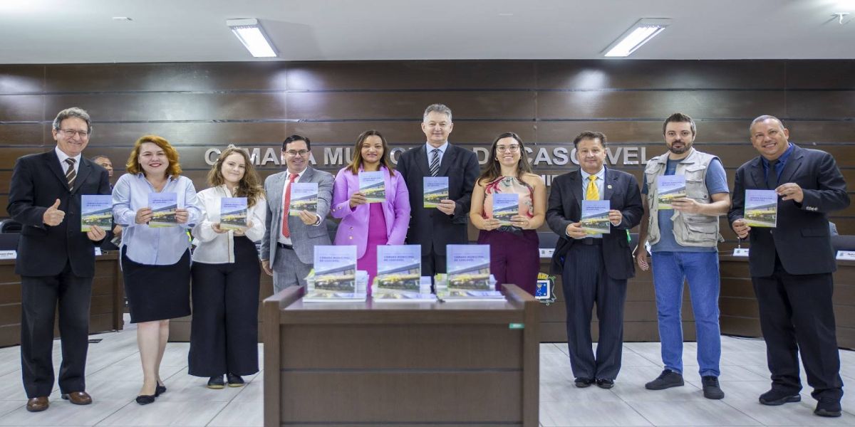 Material educativo é lançado na Câmara Municipal de Cascavel
