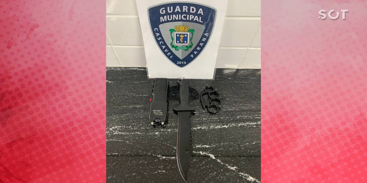 Jovem de 21 anos é detido pela Guarda Municipal após agredir sua companheira no Bairro Santa Cruz