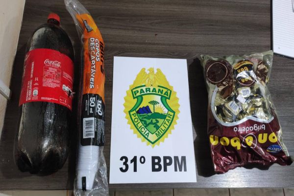 Menor é apreendido após furtar doces e refrigerantes em lanchonete de Jesuítas