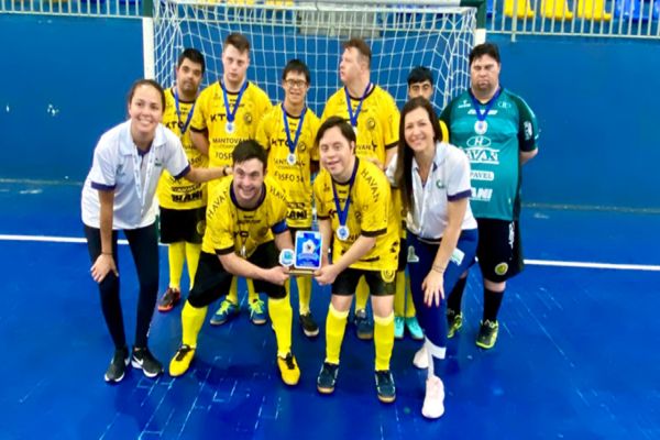 FC Cascavel Down é vice-campeão da Copa Paranaense de Futsal