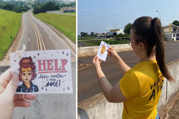 Projeto Help FJU leva mensagens de apoio e esperança aos Pontos Críticos de Cascavel