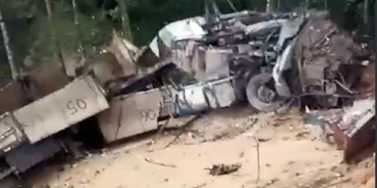 Gravíssimo acidente de trânsito é registrado na BR-153, na Serra do Leão em União da Vitória