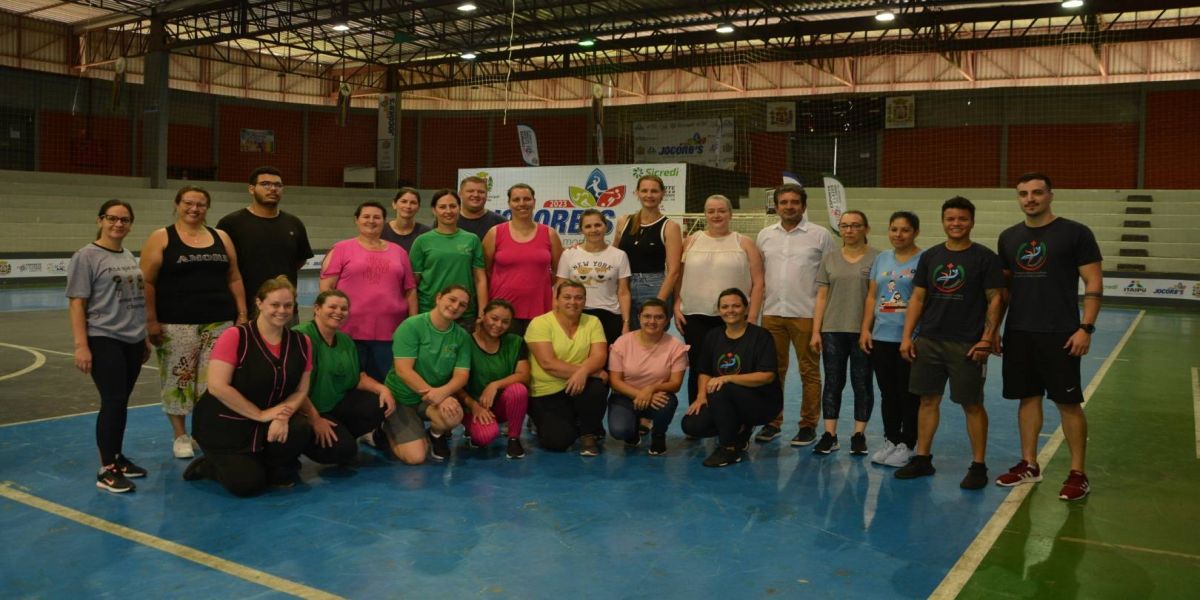 Professores de Corbélia passam por capacitação de esportes adaptados em projeto da saúde