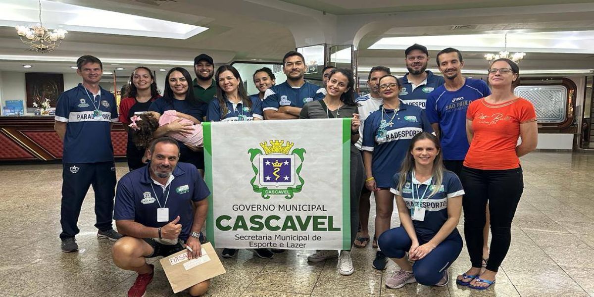 Cascavel é vice-campeã geral dos Jogos Paradesportivos do Paraná 2023