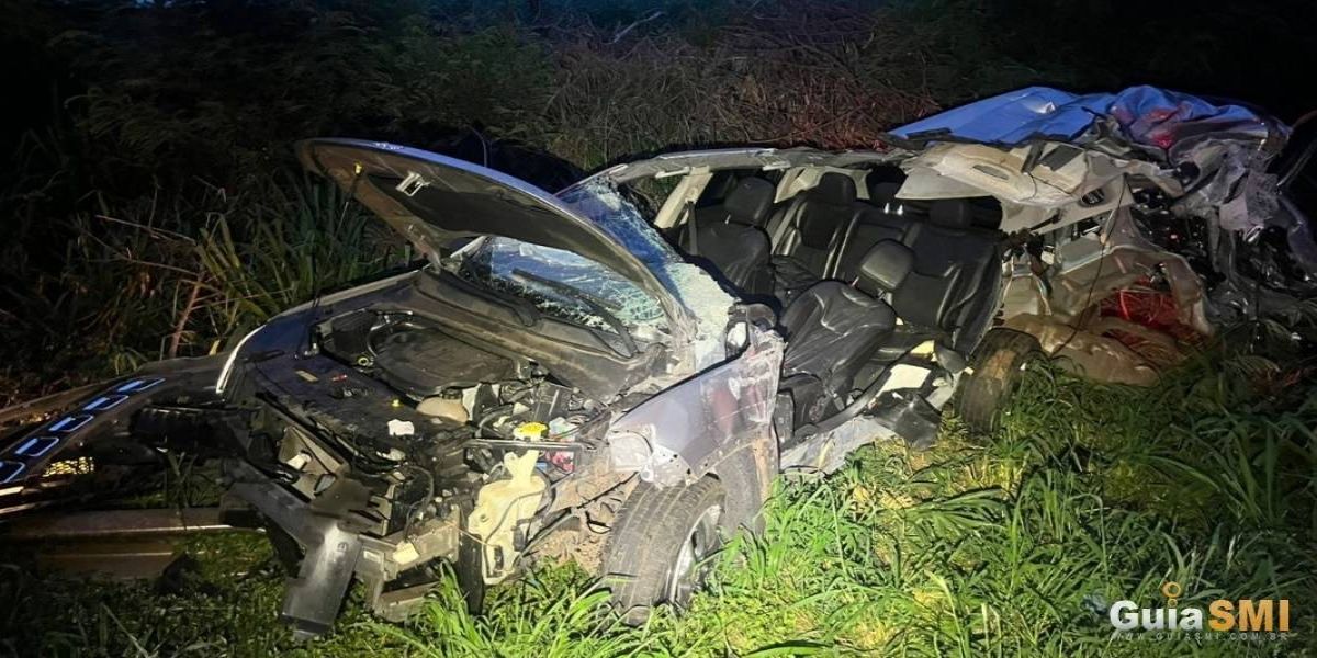 Jovem morre em acidente após fugir de abordagem policial na PR-182 no Paraná