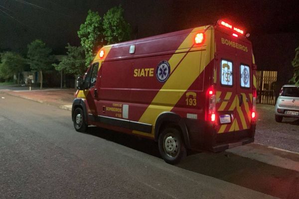 Homem é esfaqueado em conflito doméstico no Bairro Periolo em Cascavel