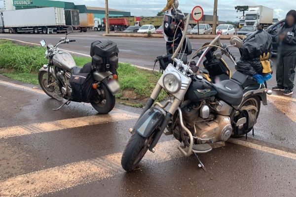 Motociclista de 74 anos, morador de Curitiba se envolve em acidente na BR-277 em Cascavel