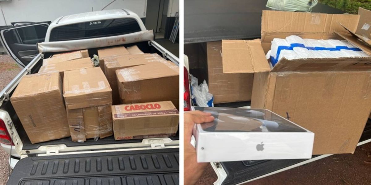 Delegado da Polícia Civil é flagrado com contrabando avaliado em R$ 700 Mil no leste do Paraná