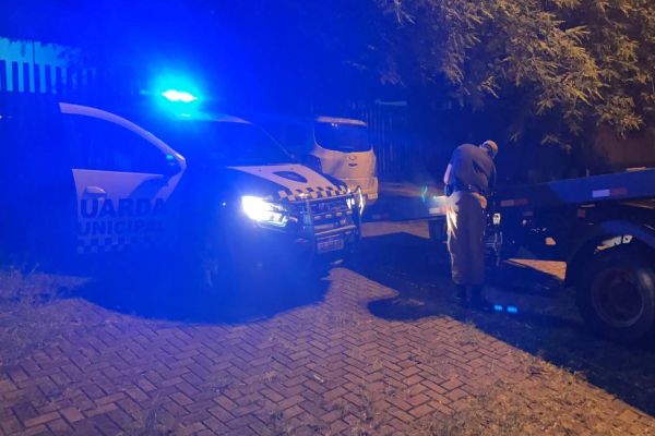 Guarda Municipal recupera veículo furtado da Administração Municipal em Cascavel