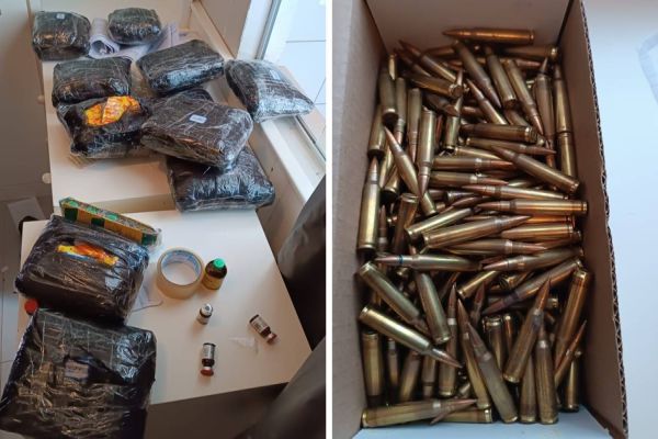 Descoberto depósito clandestino: medicamentos, drogas e munições são apreendidos no Bairro Cancelli