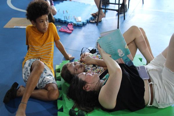 PAiZ NA ESCOLA: Pais e filhos vivem manhã de interação nas escolas