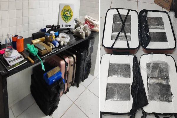 Operação do Pelotão de Choque resulta em prisão por tráfico de drogas e apreensão de armas