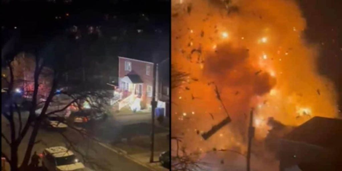 Casa explode enquanto polícia tentava cumprir mandado de busca, nos EUA