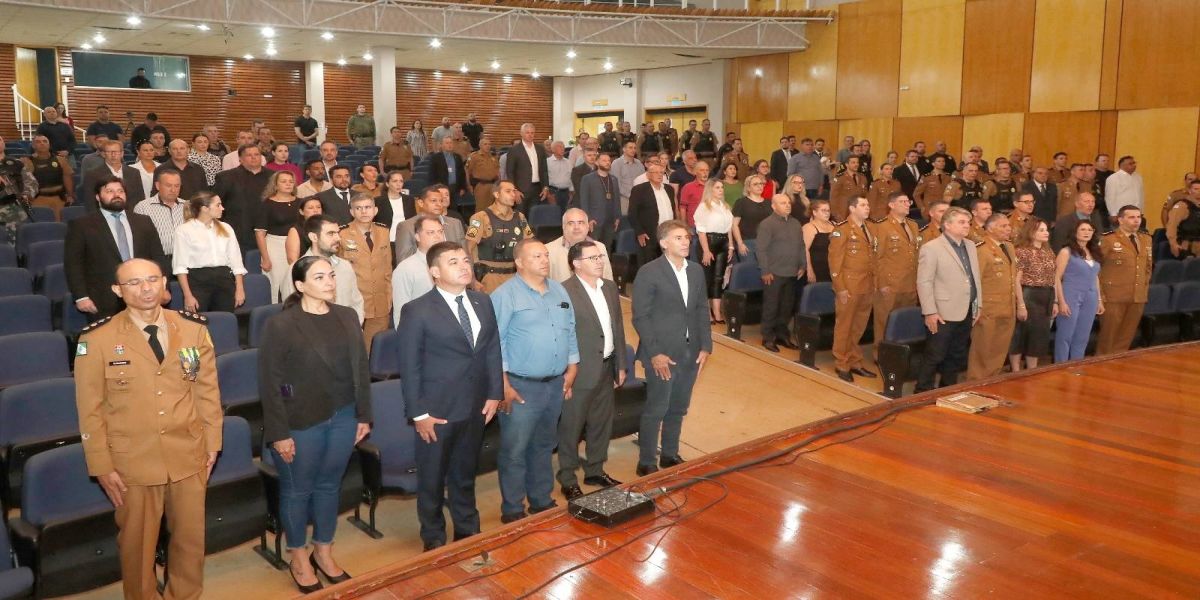 Comemoração dos 54 anos do 6º Batalhão de Polícia Militar reforça parceria com Cascavel