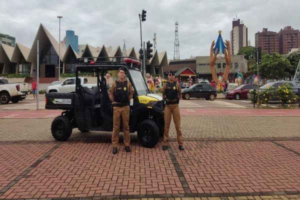 Policiamento Reforçado e UTV: Operação Natal em Cascavel garante segurança no comércio
