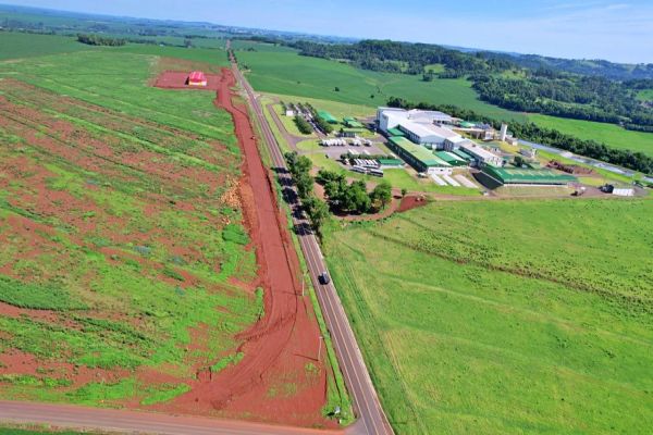 Itaipulândia investe em mobilidade urbana com novo acesso ao monumento de Nossa Senhora Aparecida
