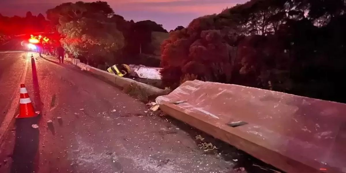 Morador de Toledo morre em grave acidente na BR-277 em Candói