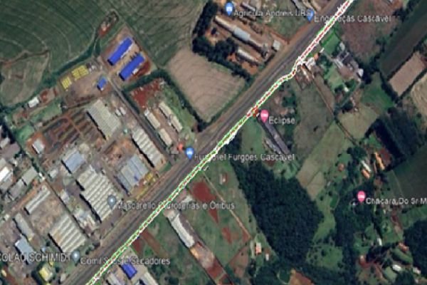 Cascavel homologa contrato para pavimentação de via marginal na BR-277 na Região do Aeroporto
