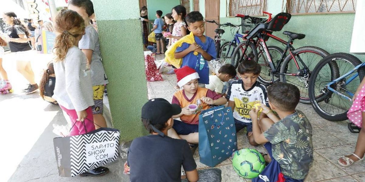Generosidade em ação: Natal de alegria para 170 crianças e adolescentes do Projeto Eureca II