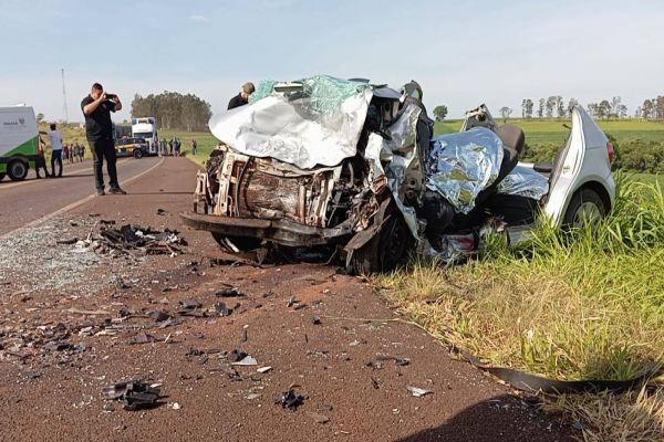 Três pessoas morrem e cinco ficam feridas em um grave acidente na BR-369 no Paraná