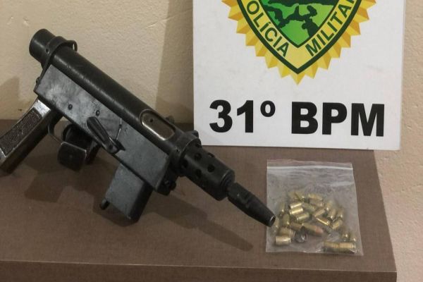 Confronto armado e invasão em Palotina resultam em prisão e apreensão de arma de fogo