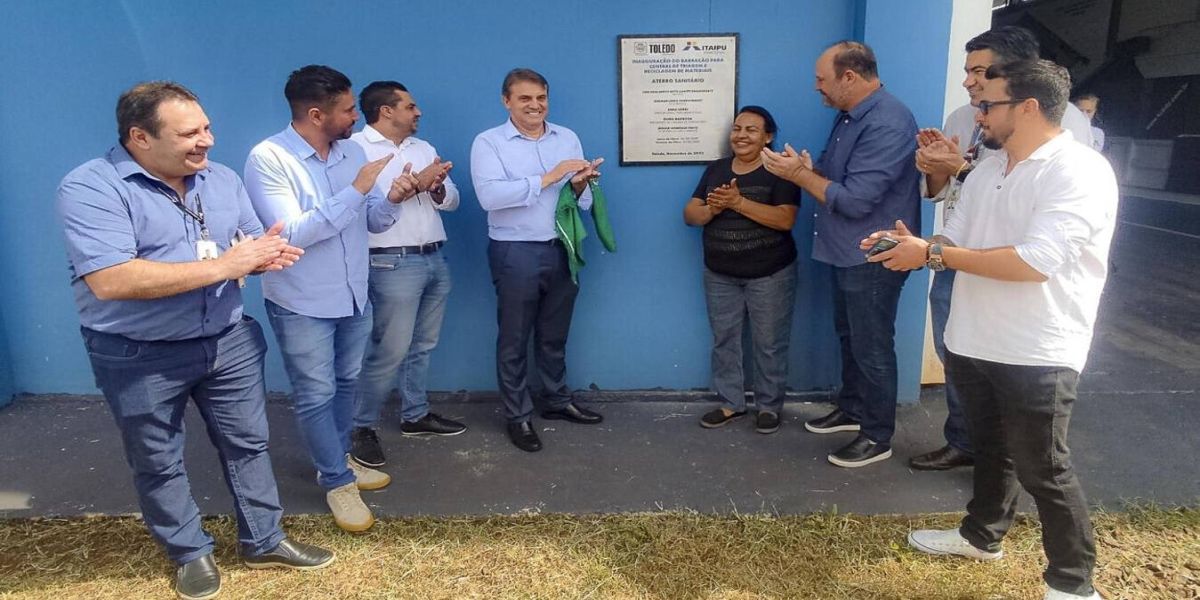 Cooperativa de catadores ganha novo espaço para separação dos resíduos em Toledo