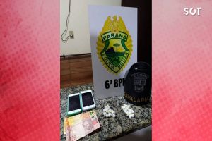 Imagem referente à notícia: Operação Policial desmantela ponto de tráfico em Espigão Alto do Iguaçu