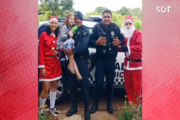 Guarda Municipal realiza surpresa encantadora para Letícia de 5 anos em Cascavel