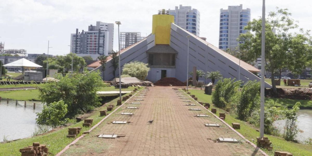 Cartão postal de Toledo: revitalização da Usina do Conhecimento começa a ganhar forma