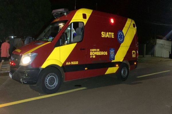 Desentendimento familiar resulta em agressão com facão no Bairro Santa Felicidade