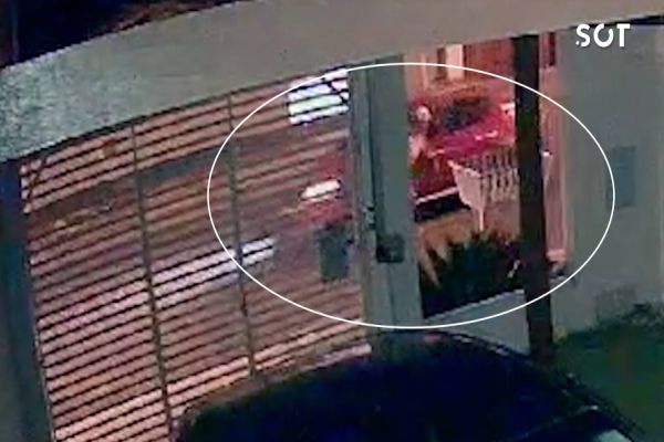 Homem é atropelado no Bairro Cancelli: Imagens de câmera de segurança revelam momento do acidente