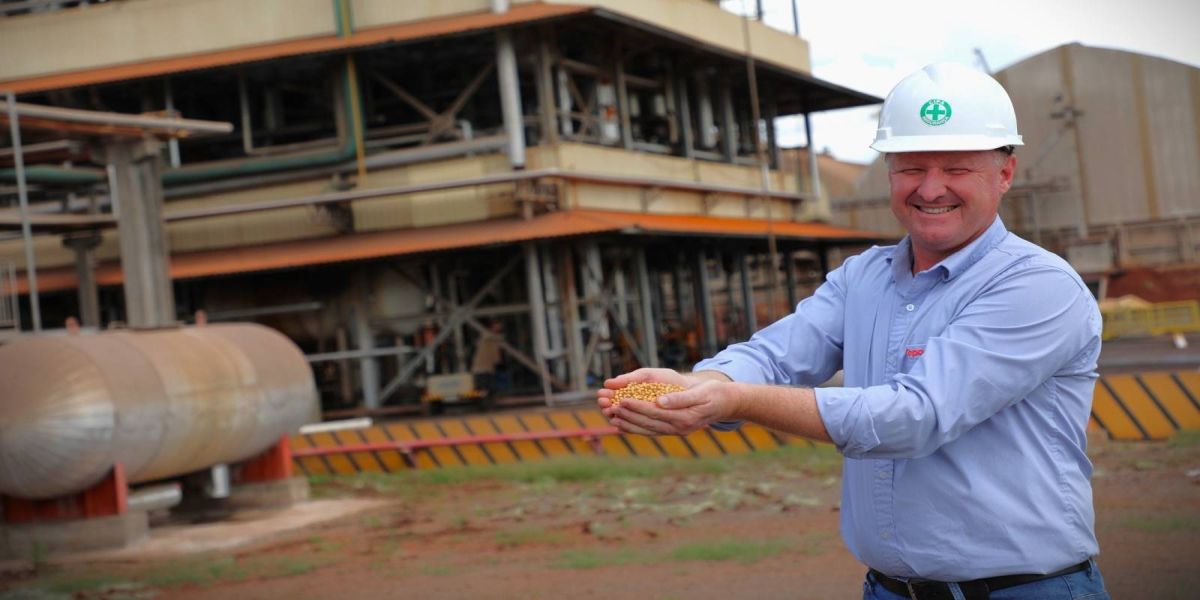 Copacol bate recorde de esmagamento de soja