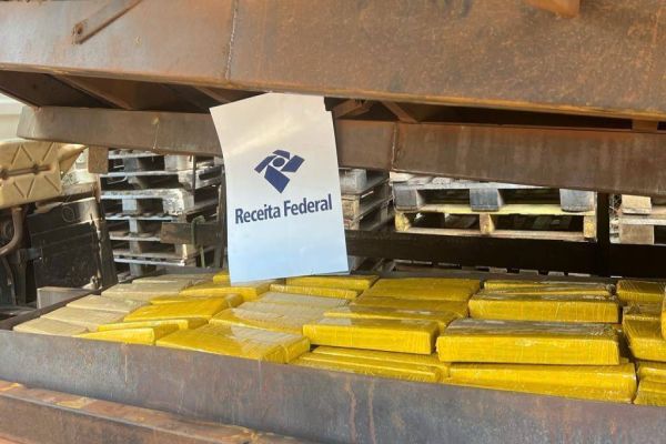 Receita Federal apreende 357 kg de maconha na Aduana da Ponte Internacional da Amizade​