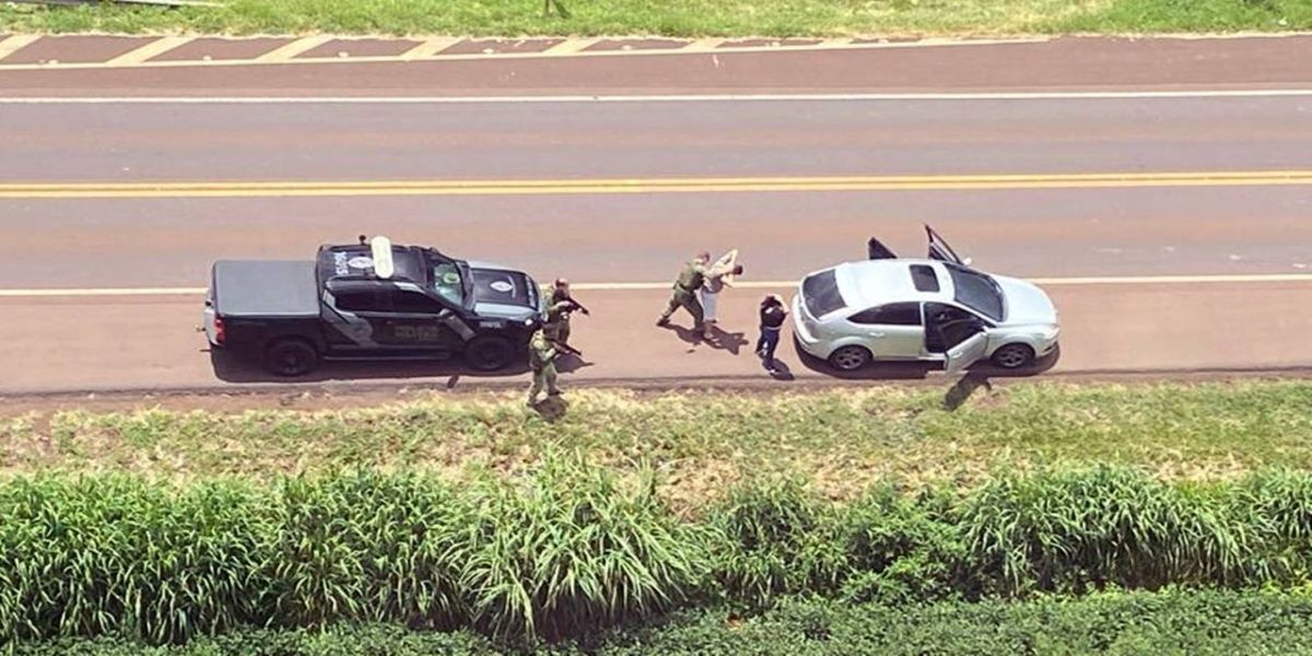 Falcão: Ação policial apreende veículo com mercadorias irregulares na BR-277 em Céu Azul