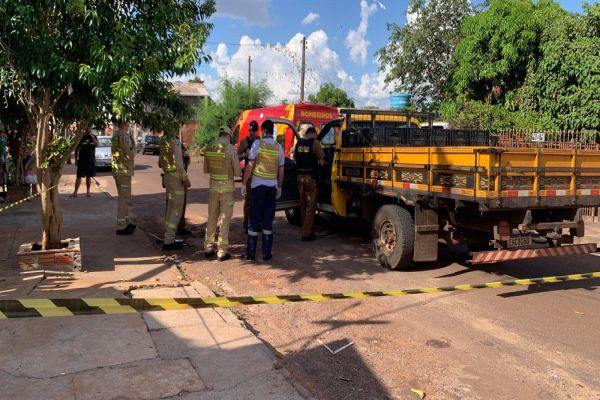 Homem é morto a tiros na Rua Kyalami, no Bairro Interlagos, em Cascavel