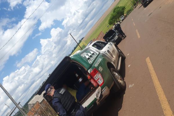 Guarda Municipal de Cascavel recupera veículo com alerta de furto e detém quatro suspeitos